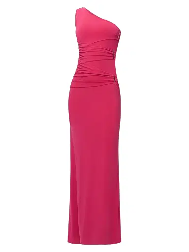 Hervé Léger Women's The Irie Ruched One-Shoulder Jersey Gown | Thumbnail 1
