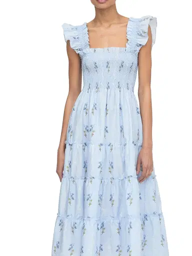 Hill House Home Women's The Ellie Nap Dress - Bluebell Waltz | Thumbnail 2 Hill House Home Women's The Ellie Nap Dress - Bluebell Waltz | Thumbnail 2