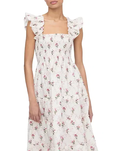 Hill House Home Women's The Ellie Nap Dress - Briar Trellis | Thumbnail 5