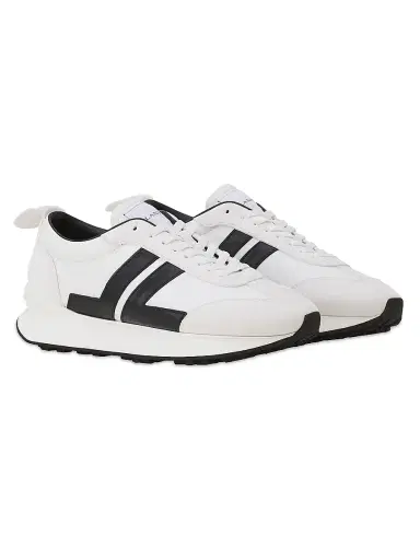Lanvin Men's Bumpr Nylon Sneakers - Blancnoir | Thumbnail 2