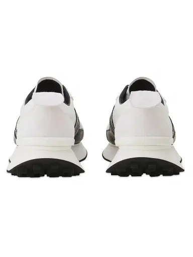 Lanvin Men's Bumpr Nylon Sneakers - Blancnoir | Thumbnail 4