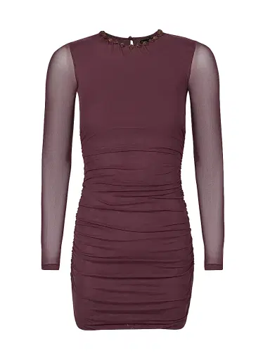 ViX by Paula Hermanny Women's Ridley Gathered Minidress | Thumbnail 1 ViX by Paula Hermanny Women's Ridley Gathered Minidress | Thumbnail 1