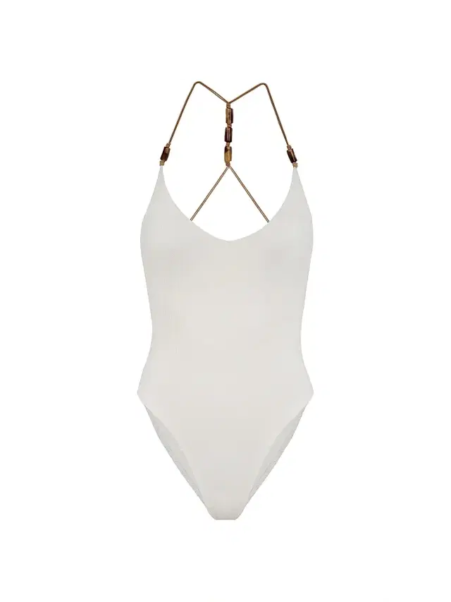ViX by Paula Hermanny Women's Firenze Lesley One-Piece Swimsuit - White