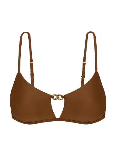 ViX by Paula Hermanny Women's Angie Bikini Top - Brown - Size XL | Thumbnail 1 ViX by Paula Hermanny Women's Angie Bikini Top - Brown - Size XL | Thumbnail 1
