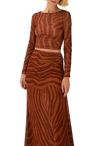 ViX by Paula Hermanny Women's Sundown Amira Striped Maxi-Skirt | Thumbnail 6 ViX by Paula Hermanny Women's Sundown Amira Striped Maxi-Skirt | Thumbnail 6