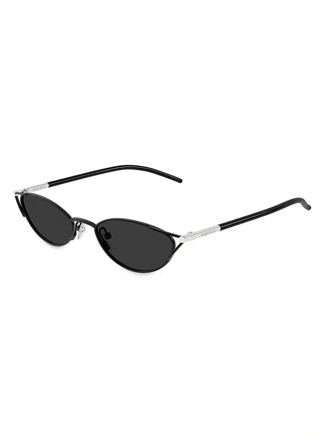 Alexander McQueen Women's Sleek 50MM Cat-Eye Sunglasses - Black