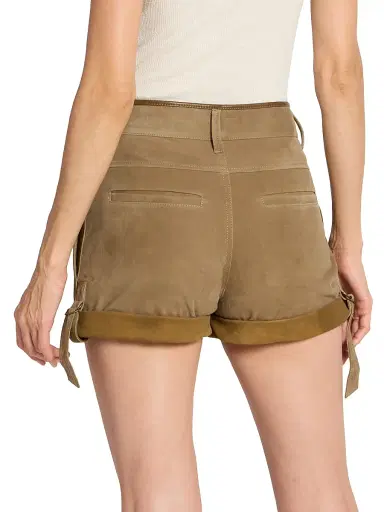 Isabel Marant Women's Marline Suede Utility Shorts | Thumbnail 5 Isabel Marant Women's Marline Suede Utility Shorts | Thumbnail 5