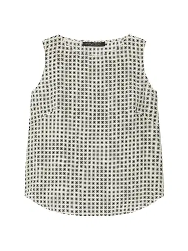 Marina Rinaldi Women's Silk Crepe De Chine Blouse - Ivory - Size 16 | Thumbnail 1 Marina Rinaldi Women's Silk Crepe De Chine Blouse - Ivory - Size 16 | Thumbnail 1
