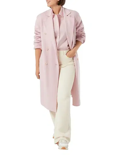 Marina Rinaldi Women's Cotton Poplin Shirt - Pink - Size 16 | Thumbnail 2 Marina Rinaldi Women's Cotton Poplin Shirt - Pink - Size 16 | Thumbnail 2