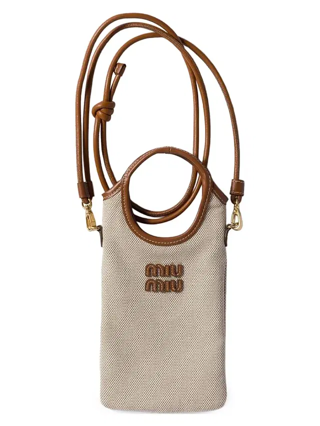Canvas Smartphone Case - Beige