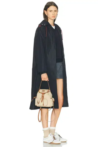 Miu Miu Canapa Soft Calf Mini Backpack | Thumbnail 2