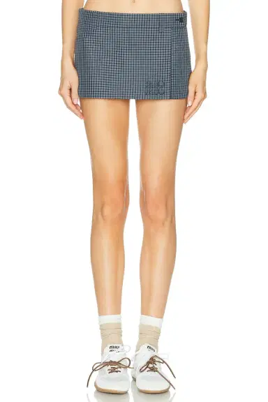Miu Miu Check Skort | Thumbnail 1 Miu Miu Check Skort | Thumbnail 1