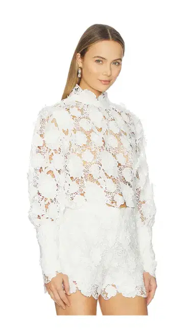 Bardot Lace Georgia Top | Thumbnail 2 Bardot Lace Georgia Top | Thumbnail 2