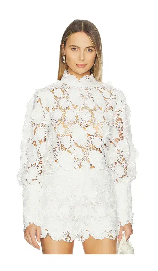 Bardot Lace Georgia Top