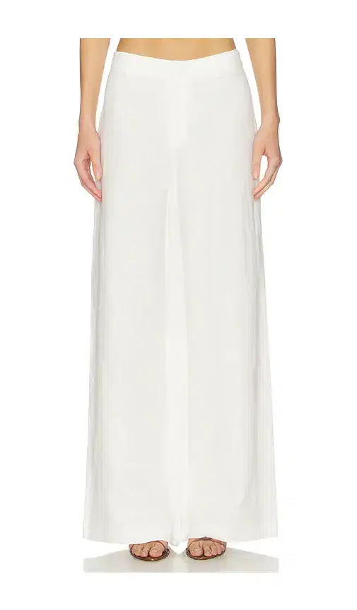 Serafina Linen Mid Rise Pant