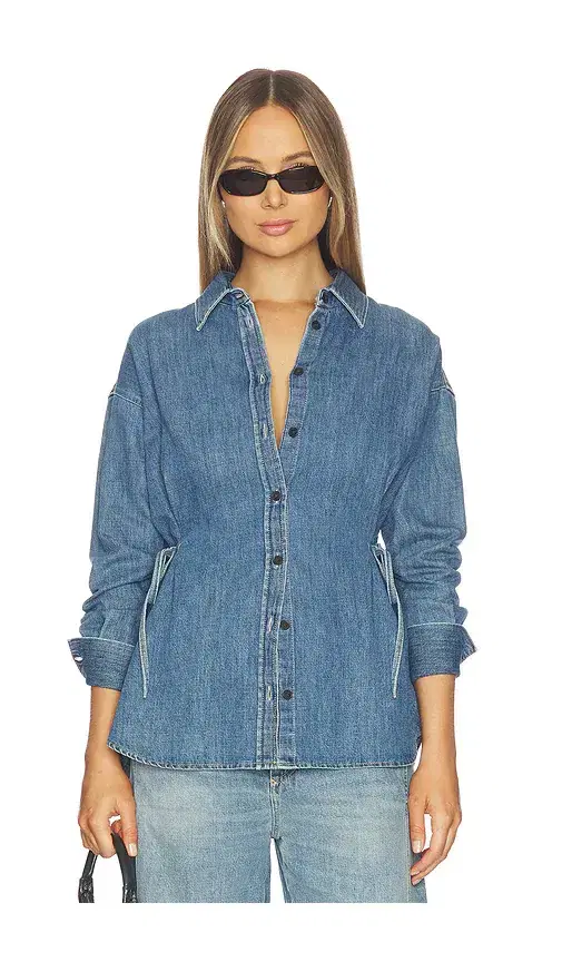 Closed N Waisted Strap Blouse