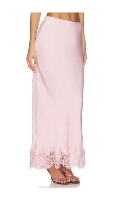 Bardot Elisan Lace Satin Midi Skirt | Thumbnail 2 Bardot Elisan Lace Satin Midi Skirt | Thumbnail 2