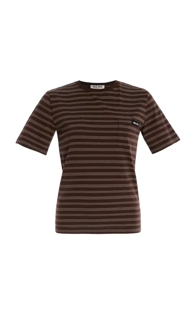 Striped Cotton T-Shirt