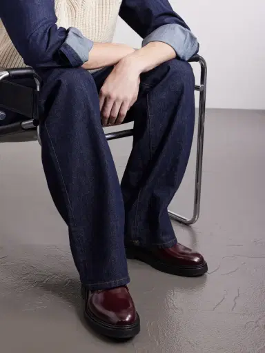 Vinny's Officer Polished-Leather Derby Shoes - Men | Thumbnail 2 Vinny's Officer Polished-Leather Derby Shoes - Men | Thumbnail 2