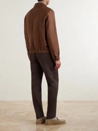 Slowear Tapered Stretch-Cotton Trousers - Men | Thumbnail 4 Slowear Tapered Stretch-Cotton Trousers - Men | Thumbnail 4