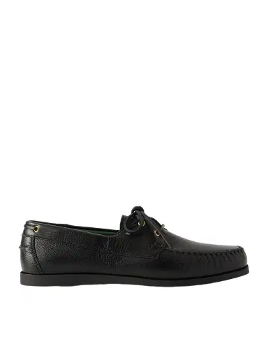 Vinny's Boatman Full-Grain Leather Boat Shoes - Men | Thumbnail 1 Vinny's Boatman Full-Grain Leather Boat Shoes - Men | Thumbnail 1