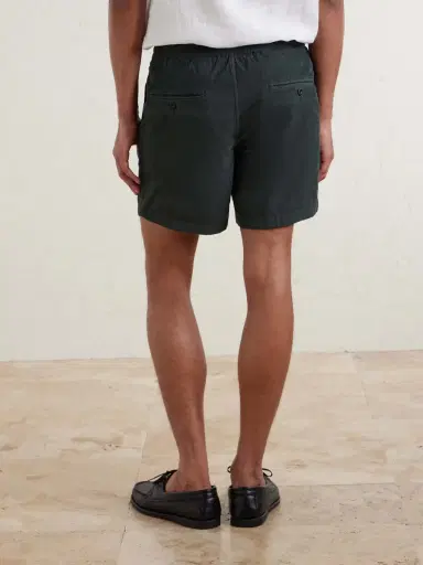 Slowear Straight-Leg Cotton-Corduroy Drawstring Shorts - Men | Thumbnail 4