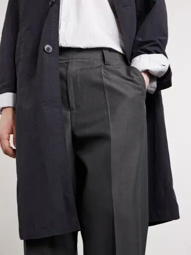 mfpen Straight-Leg Pleated Wool Trousers - Men | Thumbnail 5 mfpen Straight-Leg Pleated Wool Trousers - Men | Thumbnail 5