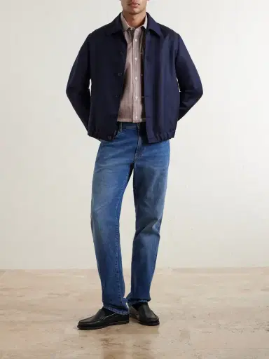 Slowear Wool and Linen-Blend Bomber - Men | Thumbnail 2
