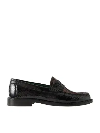 Vinny's Yardee Snake-Effect Patent-Leather Loafers - Men | Thumbnail 1 Vinny's Yardee Snake-Effect Patent-Leather Loafers - Men | Thumbnail 1