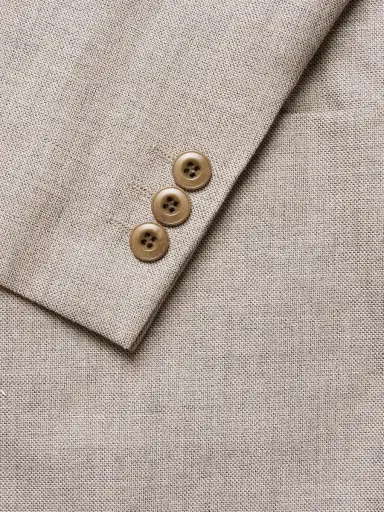 NN07 Jordin 10027 Double-Breasted Linen and Wool-Blend Suit Jacket - Men | Thumbnail 5