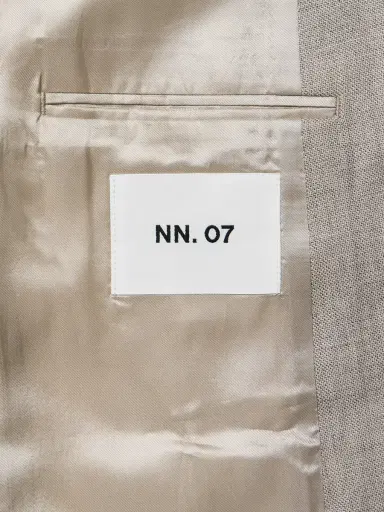 NN07 Jordin 10027 Double-Breasted Linen and Wool-Blend Suit Jacket - Men | Thumbnail 6