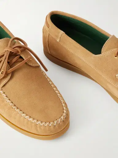 Vinny's Boatman Suede Boat Shoes - Men | Thumbnail 5 Vinny's Boatman Suede Boat Shoes - Men | Thumbnail 5