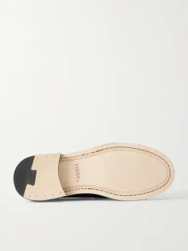 Vinny's Yardee Polished-Leather Penny Loafers - Men | Thumbnail 3