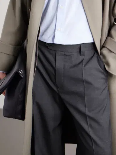 mfpen Service Pleated Wool Trousers - Men | Thumbnail 5 mfpen Service Pleated Wool Trousers - Men | Thumbnail 5