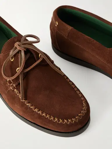 Vinny's Boatman Suede Boat Shoes - Men | Thumbnail 5 Vinny's Boatman Suede Boat Shoes - Men | Thumbnail 5