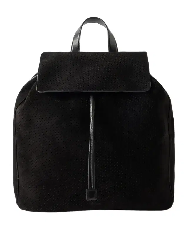 Tom Ford T Line Leather-Trimmed Perforated Suede Backpack - Men