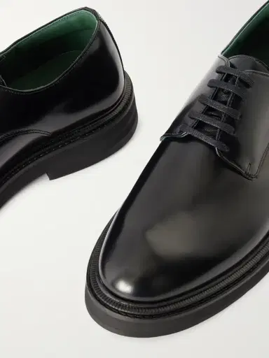 Vinny's Officer Polished-Leather Derby Shoes - Men | Thumbnail 5 Vinny's Officer Polished-Leather Derby Shoes - Men | Thumbnail 5