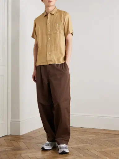 Polo Ralph Lauren Clady Logo-Embroidered Linen Shirt - Men | Thumbnail 2 Polo Ralph Lauren Clady Logo-Embroidered Linen Shirt - Men | Thumbnail 2