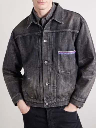 Neighborhood Savage Type-1 Denim Jacket - Men | Thumbnail 3