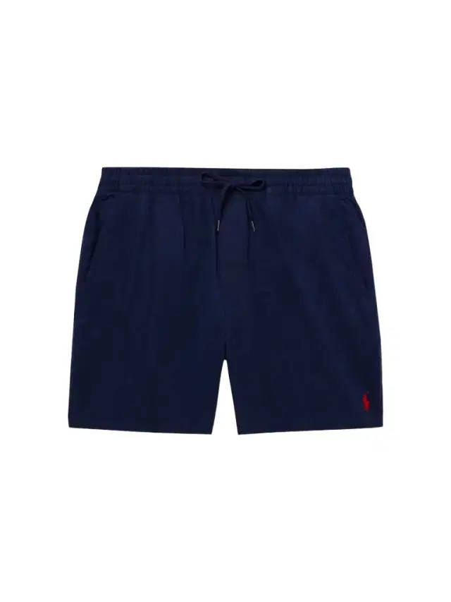 Polo Ralph Lauren Prepster Straight-Leg Logo-Embroidered Linen Drawstring Shorts - Men