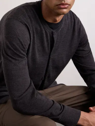 Amomento Wool Cardigan - Men | Thumbnail 5 Amomento Wool Cardigan - Men | Thumbnail 5