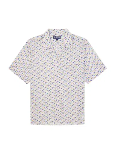 Vilebrequin Charli Camp-Collar Printed Organic Cotton Shirt - Men | Thumbnail 1