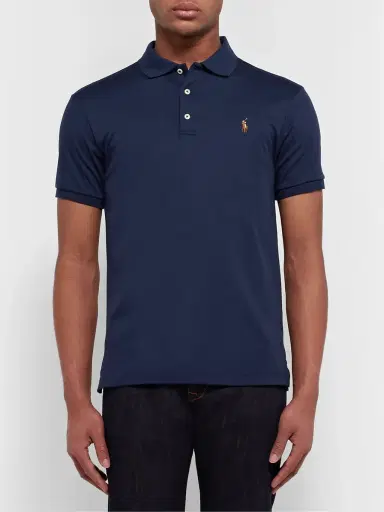 Polo Ralph Lauren Slim-Fit Pima Cotton-Jersey Polo Shirt - Men | Thumbnail 3