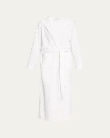 Hanro Hooded Plush Long Robe | Thumbnail 6