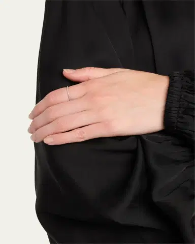 EF COLLECTION Diamond Eternity Stackable Ring | Thumbnail 2