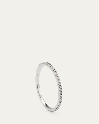 EF COLLECTION Diamond Eternity Stackable Ring | Thumbnail 4