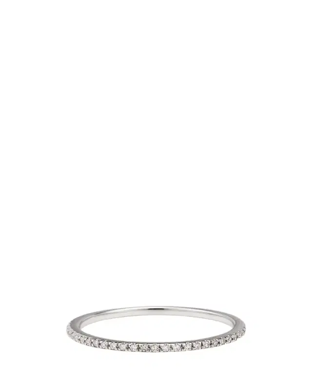 EF COLLECTION Diamond Eternity Stackable Ring