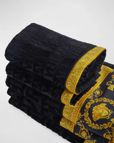 Versace Barocco 5-Piece Towel Set | Thumbnail 1 Versace Barocco 5-Piece Towel Set | Thumbnail 1