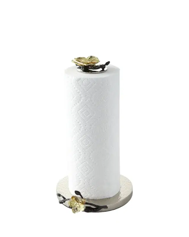 Michael Aram Gold Orchid Paper Towel Holder