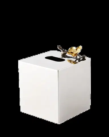 Michael Aram Gold Orchid Tissue Box Cover | Thumbnail 2